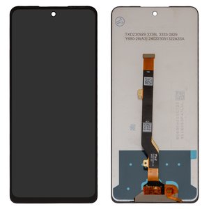 Pantalla LCD puede usarse con Tecno Spark 20 Pro KJ6 ; Infinix Hot 40 X6836 , Hot 40 Pro X6837 , negro, sin marco, Original PRC , TXDI680QBQPX