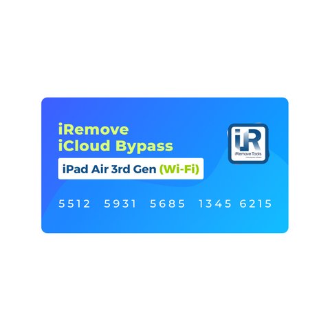 iRemove iCloud Bypass para iPad Air 3rd Gen Wi Fi