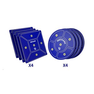 Sujetador magnético Mechanic ScR, para tornillos, 8 uds.