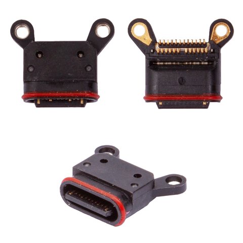 Conector de carga puede usarse con Google Pixel 3, Pixel 3 XL, Pixel 3a, Pixel 3a XL, 24 pin, USB tipo C