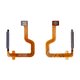 Cable flex puede usarse con Motorola Moto G54, Moto G54 Power, negro, azul, con escáner de huellas dactilares (Touch ID), indigo blue