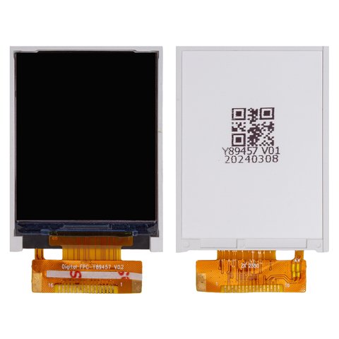 Pantalla LCD puede usarse con Nokia 105 2023 , negro, sin marco, TA 1557