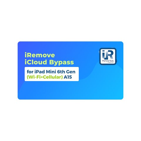 iRemove iCloud Bypass para iPad Mini 6th Gen Wi Fi+Cellular  A15