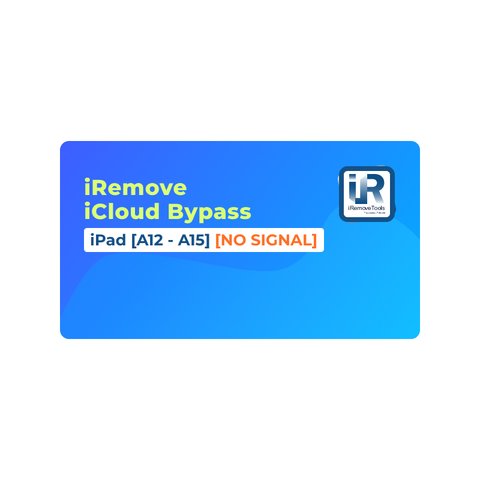 iRemove iCloud Bypass para iPad [A12 A15] [NO SIGNAL]