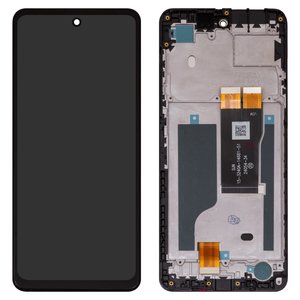 Pantalla LCD puede usarse con ZTE Nubia Music Z2353 , negro, con marco, High Copy, 15 3240A 14681 51