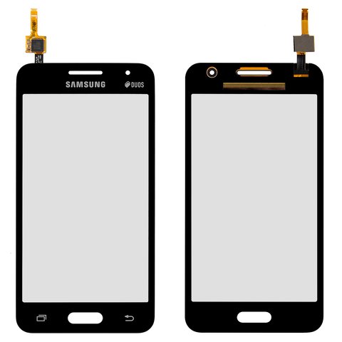 Сенсорный экран для Samsung G355H Galaxy Core 2 Duos, черный