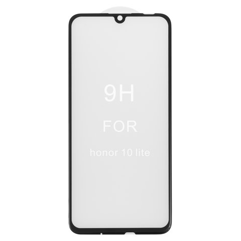 Защитное стекло All Spares для Huawei Honor 10 Lite, P Smart 2019 , P Smart Plus 2019 , 5D Full Glue, черный, cлой клея нанесен по всей поверхности