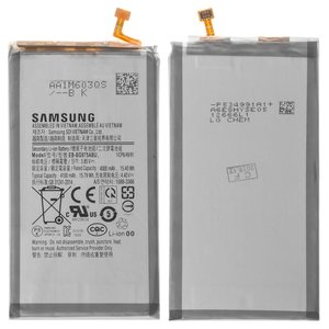 Акумулятор EB BG975ABU для Samsung G975 Galaxy S10 Plus, Li ion, 3,85 B, 4100 мАг, Original PRC 