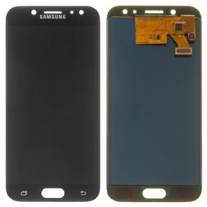 Дисплей для Samsung J530 Galaxy J5 2017 , чорний, з регулюванням яскравості, без рамки, Сopy, TFT 