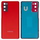 Задняя панель корпуса для Samsung G780 Galaxy S20 FE, G781 Galaxy S20 FE 5G, красная, со стеклом камеры, cloud red