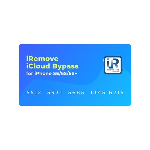 iRemove iCloud Bypass для iPhone SE 6S 6S+ [WITH SIGNAL]