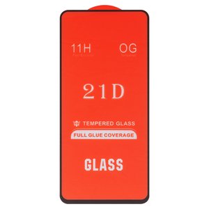 Захисне скло для Xiaomi Mi 10T Lite, Poco X3, сумісне з чохлом, Full Glue, без упаковки , чорний