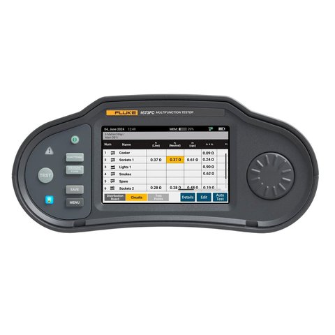 Багатофункціональний тестер електроустановок Fluke 1673 FC 5580834
