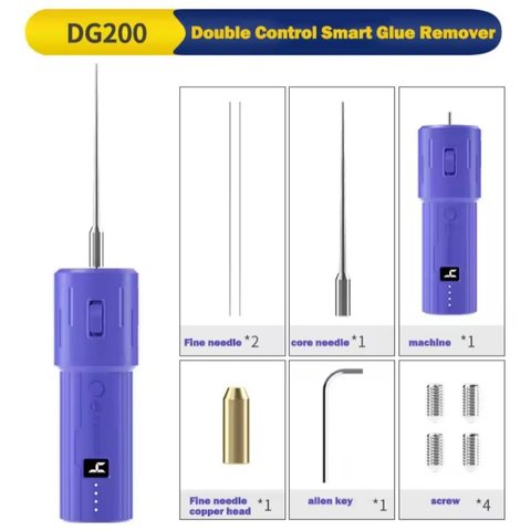 Пристрій для зняття OCA клею Mechanic DG200, синій