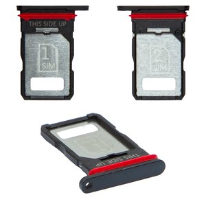 Тримач SIM карти для Motorola Edge 40 Neo, чорний, black beauty