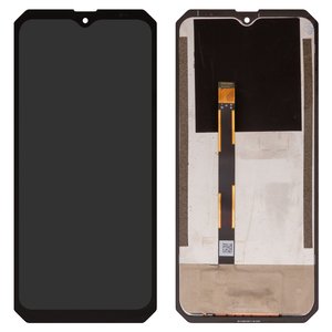 Дисплей для Oscal S80; Blackview BV7100, черный, без рамки, Оригинал переклеено стекло , 15 32302 11921