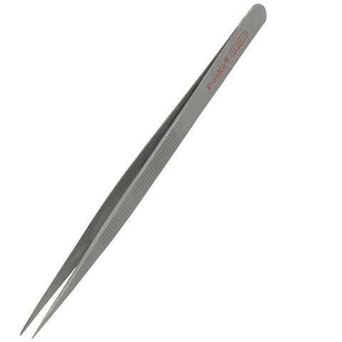 Пинцет Pro'sKit TZ-200SF тонкий титановый (165 мм)