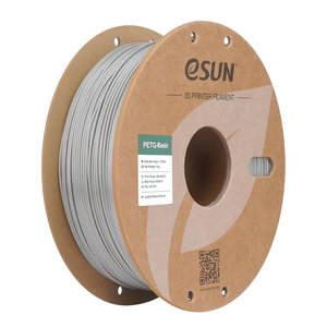 Филамент для 3D принтера eSUN PETG Basic Silver, 1 кг